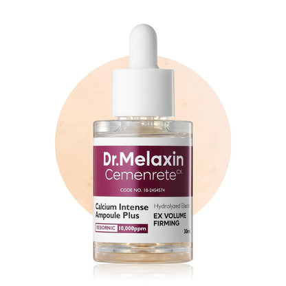 Dr.Melaxin Cemenrete Calcium Ampoule Plus – Under Eye Serum with Adenosine and Niacinamide for Dark Circles, Fine Lines, Eye Bags, and Sagging Skin (1.01 fl oz) Avelisse