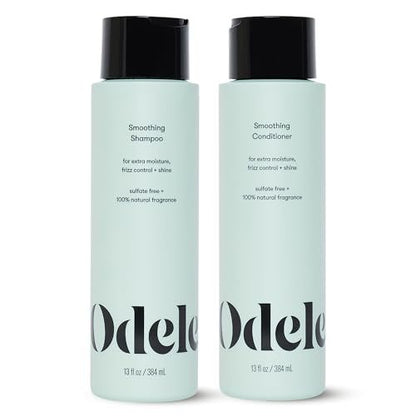 Odele Smoothing Sulfate-Free Shampoo & Conditioner Set for Frizz Control & Shine, 13 Fl Oz Each (2-Pack) Avelisse