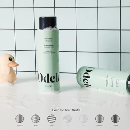 Odele Smoothing Sulfate-Free Shampoo & Conditioner Set for Frizz Control & Shine, 13 Fl Oz Each (2-Pack) Avelisse