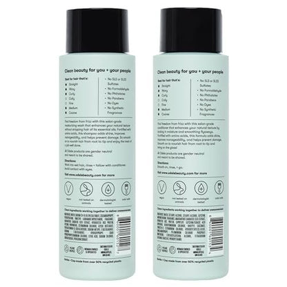 Odele Smoothing Sulfate-Free Shampoo & Conditioner Set for Frizz Control & Shine, 13 Fl Oz Each (2-Pack) Avelisse