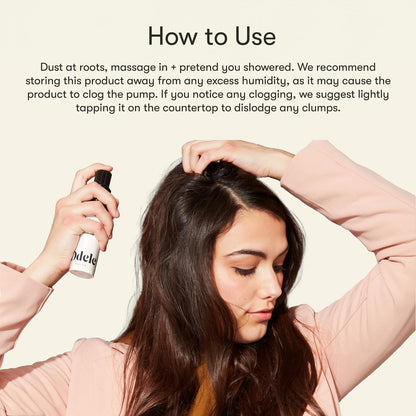 Odele Dry Shampoo Powder - Absorbs Oil, Revives Volume & Nourishes Scalp, for All Hair Types (1 oz)