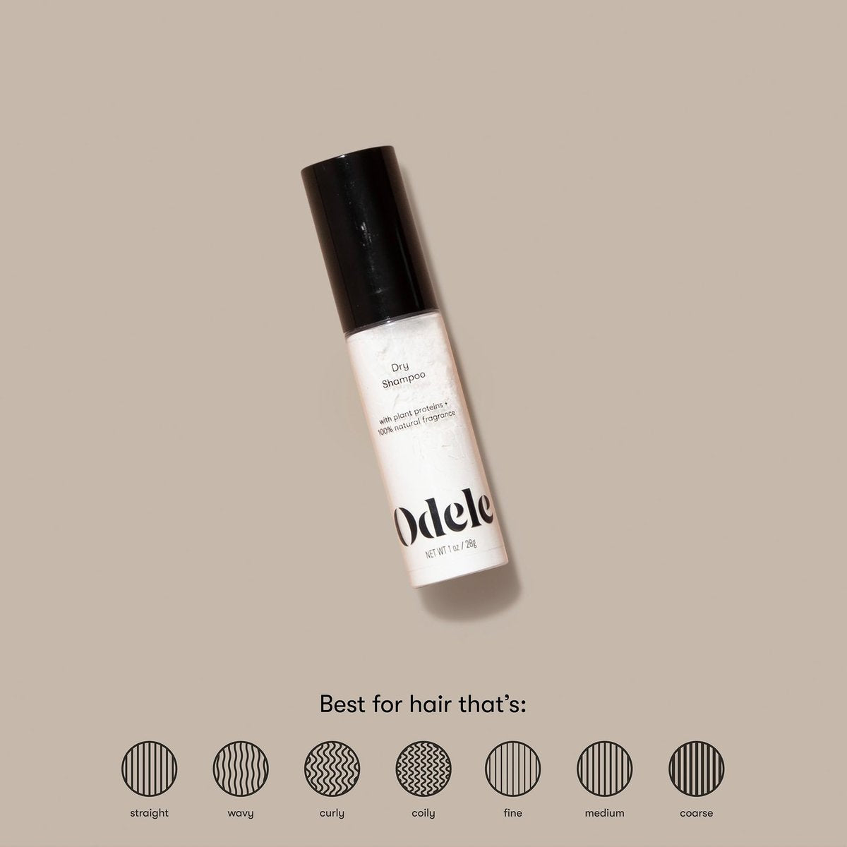 Odele Dry Shampoo Powder - Absorbs Oil, Revives Volume & Nourishes Scalp, for All Hair Types (1 oz) - görsel 5
