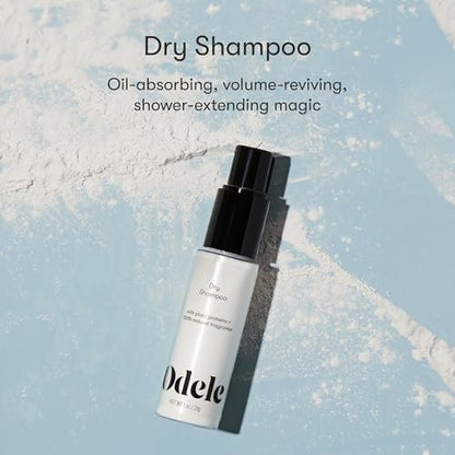 Odele Dry Shampoo Powder - Absorbs Oil, Revives Volume & Nourishes Scalp, for All Hair Types (1 oz)
