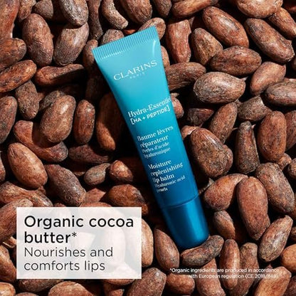 Clarins Hydra-Essentiel Moisture Replenishing Lip Balm – 24H Hydration with Hyaluronic Acid & Plumping Peptides Avelisse