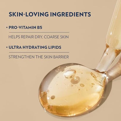 Vaseline Almond Smooth Body Lotion with Pro-Vitamin B5 – 72-Hour Moisture for Extremely Dry Skin – 10 Fl Oz