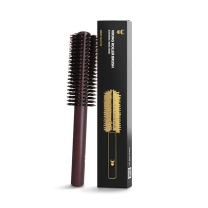 The Beard Struggle Viking Roller Brush – Heat-Resistant Round Brush for Men’s Hair and Beard Styling, Reduce Frizz & Tangles