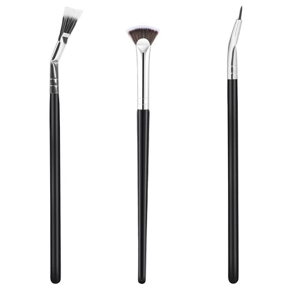 Folding Angle Lash Brush – Scalloped Mascara Fan Brush for Natural Lifted Lashes