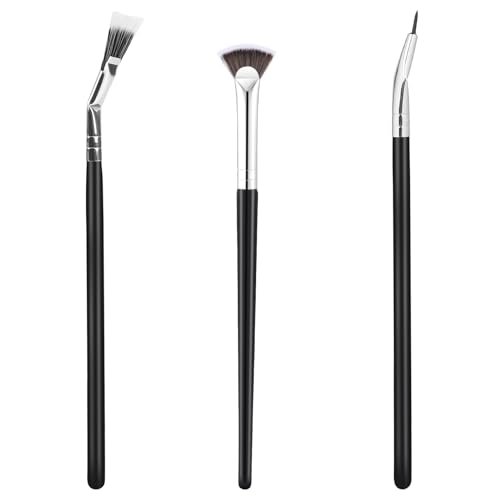 Folding Angle Lash Brush – Scalloped Mascara Fan Brush for Natural Lifted Lashes - görsel 2