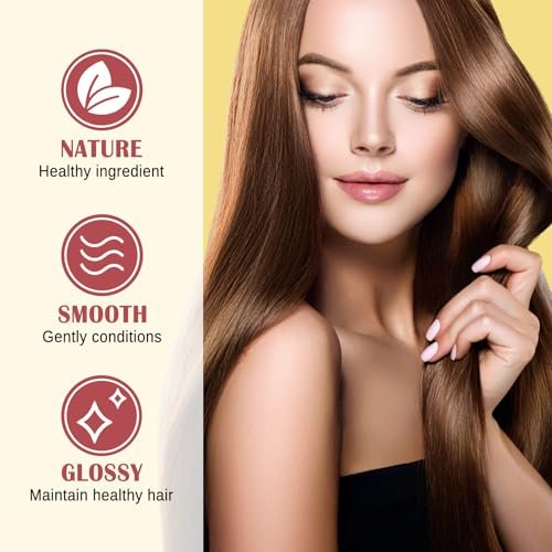2-Pack Coconut Heat Protection Spray – Thermal Protector for Hair, Travel Size, Paraben & Dye Free - görsel 8