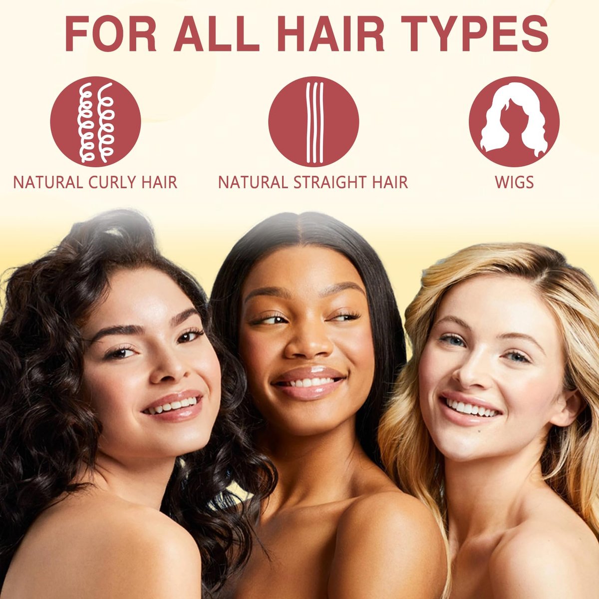 2-Pack Coconut Heat Protection Spray – Thermal Protector for Hair, Travel Size, Paraben & Dye Free - görsel 9