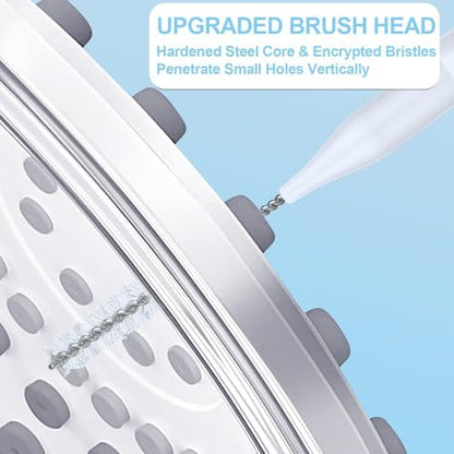 MAPVOLUT 70-Piece Heavy Duty Shower Head Cleaning Brush Set - Professional Grade Bristles for Deep Cleaning Small Holes, Gaps, and Clogs - Durable & Portable Cleaning Tool Kit Avelisse