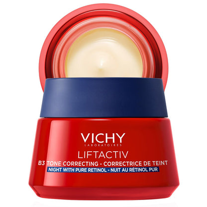 VICHY Liftactiv B3 Tone Correcting Night Cream – 4% Niacinamide + 0.15% Pure Retinol – Anti-Aging Face Cream to Even Skin Tone, Fade Dark Spots & Smooth Wrinkles – Minimizes Risk of Irritation Avelisse