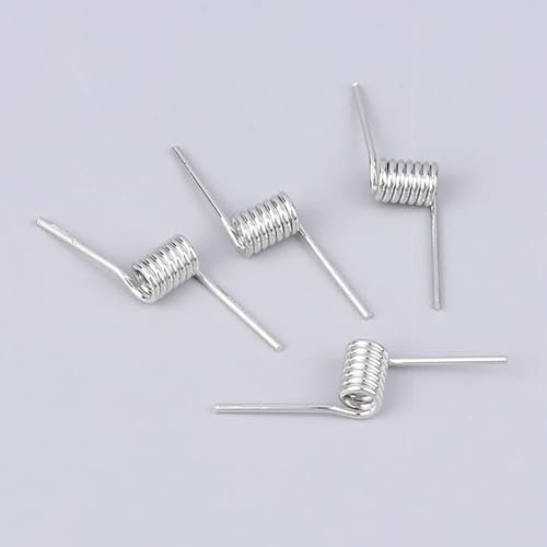 ArrErr 8 Set Hair Claw Clip Spring Replacement with Central Axle Rod for Large Medium Claw Clips Hairpin Square Rectangle Butterfly Jaw Clamp Repair Parts - görsel 6