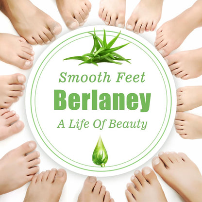 Berlaney Aloe Vera Foot Peeling Mask - Baby Feet Exfoliating Peel for Dead Skin Removal & Moisturizing Care, Dry Cracked Heels Relief, Softening Rough Feet Spa Socks, 3 Pairs Pack (Unisex) Avelisse