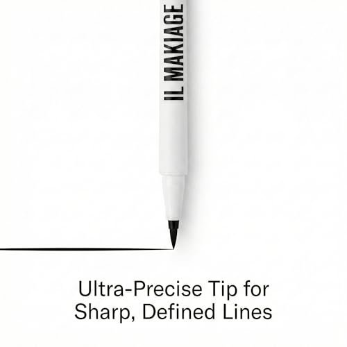 Il Makiage Black Card Waterproof Liquid Eyeliner - Black - 0.05 FL OZ Avelisse
