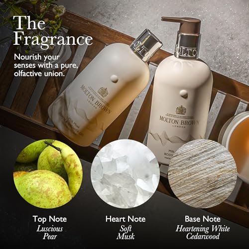 Molton Brown Milk Musk Body Wash 10 fl. oz. – Nourishing & Creamy Shower Gel - görsel 4