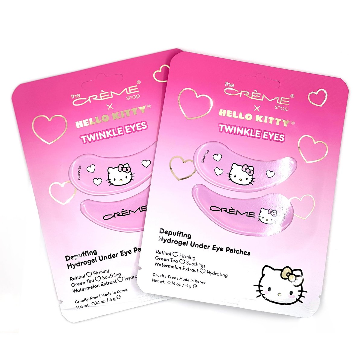 The Crème Shop x Hello Kitty Daily Skinsuperstars Skincare Set - Korean Skincare Set with Face Mask Sheets & Under Eye Patches (6pc) - görsel 7