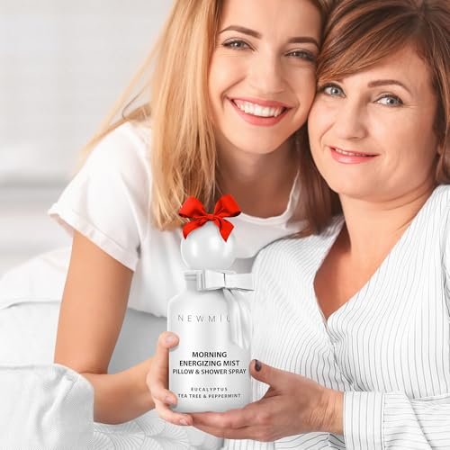 Energizing Shower & Pillow Spray Peppermint Eucalyptus Tea Tree Essential Oils Natural Fast Acting Aromatherapy Mist for Relaxation Calming Stress Clear Sinus Cooling Relief Luxury Self Care Gift - görsel 10