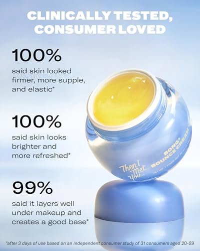 Then I Met You Bong² Bounce Cream - Lightweight Gel Barrier Moisturizer with Omega-3 & Ceramides for Oily Skin, Allure Best of Beauty 2025, 1.69 oz Avelisse