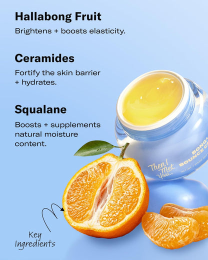 Then I Met You Bong² Bounce Cream - Lightweight Gel Barrier Moisturizer with Omega-3 & Ceramides for Oily Skin, Allure Best of Beauty 2025, 1.69 oz Avelisse