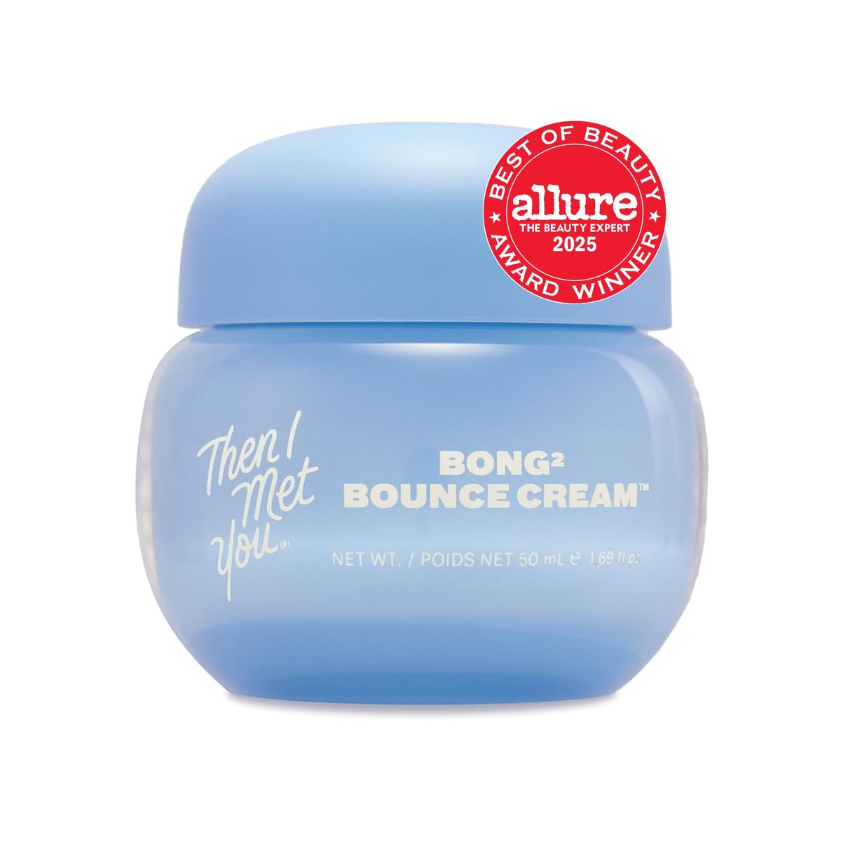 Then I Met You Bong² Bounce Cream - Lightweight Gel Barrier Moisturizer with Omega-3 & Ceramides for Oily Skin, Allure Best of Beauty 2025, 1.69 oz Avelisse