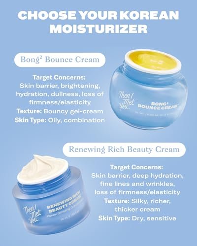 Then I Met You Bong² Bounce Cream - Lightweight Gel Barrier Moisturizer with Omega-3 & Ceramides for Oily Skin, Allure Best of Beauty 2025, 1.69 oz Avelisse
