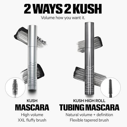 Milk Makeup KUSH High Roll Tubing Mascara – Longwear Mascara for Natural Volume, Length + Definition – Water-Resistant, Smudge-Proof + Flake-Free Up to 24 Hours – 0.3 oz Avelisse