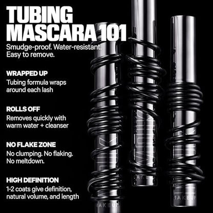 Milk Makeup KUSH High Roll Tubing Mascara – Longwear Mascara for Natural Volume, Length + Definition – Water-Resistant, Smudge-Proof + Flake-Free Up to 24 Hours – 0.3 oz Avelisse