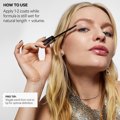 Milk Makeup KUSH High Roll Tubing Mascara – Longwear Mascara for Natural Volume, Length + Definition – Water-Resistant, Smudge-Proof + Flake-Free Up to 24 Hours – 0.3 oz Avelisse