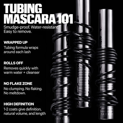 Milk Makeup KUSH High Roll Tubing Mascara – Longwear Mascara for Natural Volume, Length + Definition – Water-Resistant, Smudge-Proof + Flake-Free Up to 24 Hours – 0.3 oz Avelisse