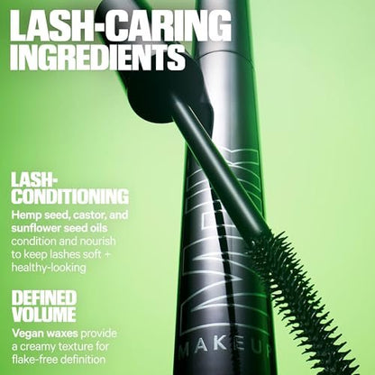 Milk Makeup KUSH High Roll Tubing Mascara – Longwear Mascara for Natural Volume, Length + Definition – Water-Resistant, Smudge-Proof + Flake-Free Up to 24 Hours – 0.3 oz Avelisse