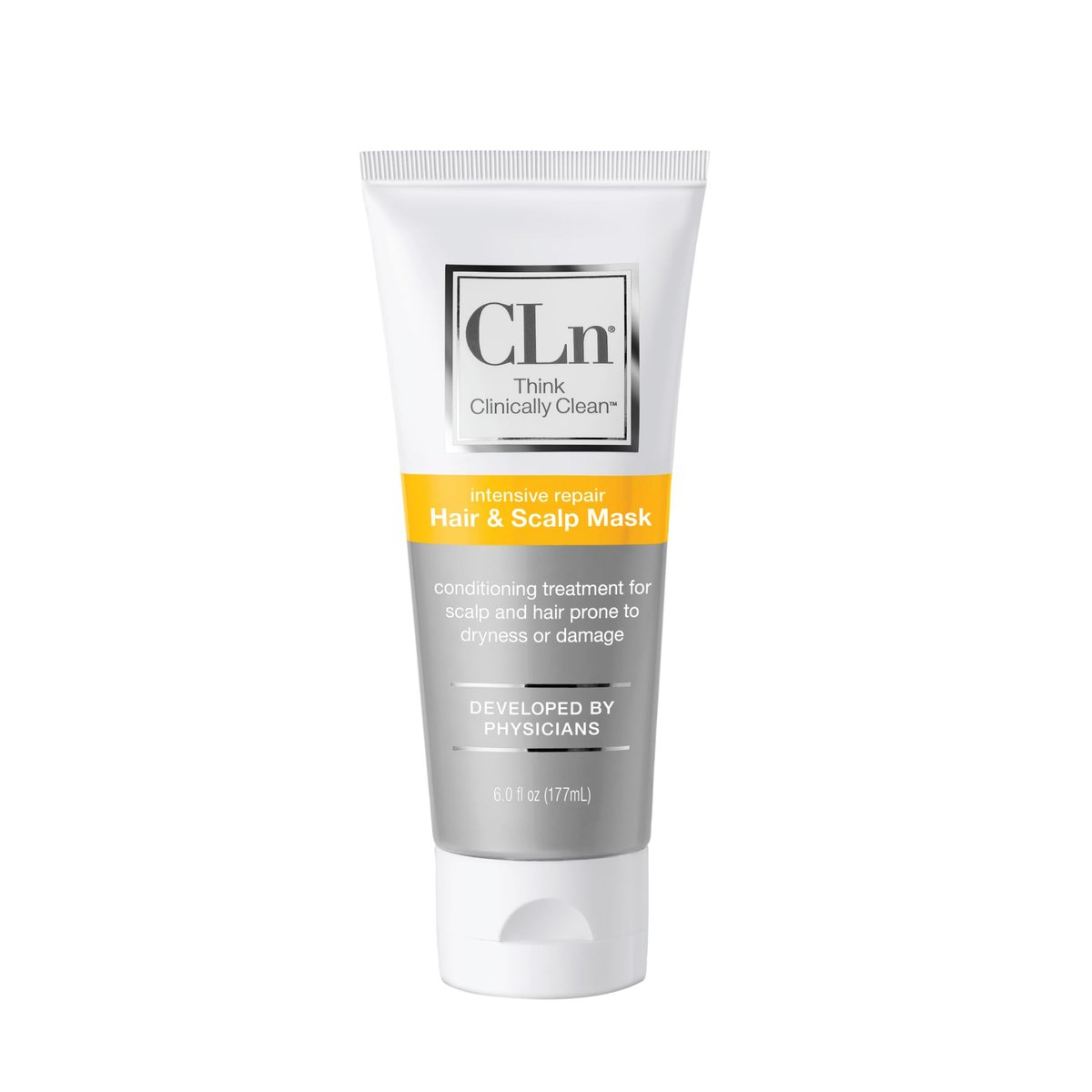 CLn Hair & Scalp Mask Conditioner - Deep Conditioner for Dry, Damaged Hair & Scalp, Paraben-Free & Dye-Free, Eucalyptus Scent, 6 fl. oz. Avelisse