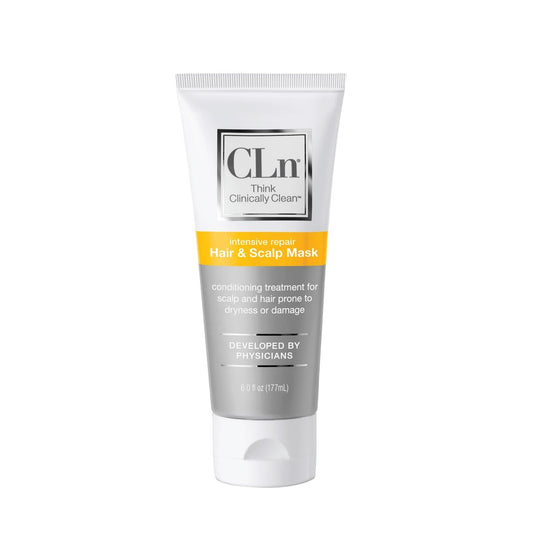 CLn Hair & Scalp Mask Conditioner - Deep Conditioner for Dry, Damaged Hair & Scalp, Paraben-Free & Dye-Free, Eucalyptus Scent, 6 fl. oz. Avelisse