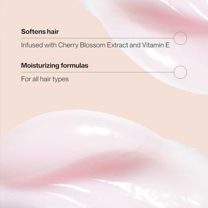 Suave Shampoo & Conditioner Set, Wild Cherry Blossom – Everyday Softening Formulas with Cherry Blossom Extract & Vitamin E, 22.5 Oz Each (2 Piece Set) Avelisse