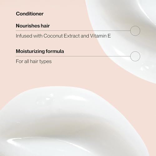 Suave Tropical Coconut Shampoo and Conditioner Set – Nourishing Formulas with Botanical Extract & Vitamin E, 22.5 oz Each (2-Piece) Avelisse