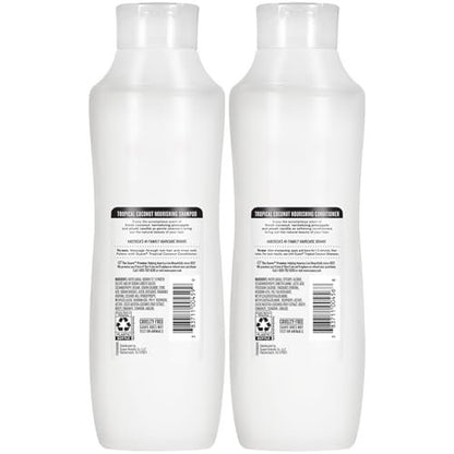Suave Tropical Coconut Shampoo and Conditioner Set – Nourishing Formulas with Botanical Extract & Vitamin E, 22.5 oz Each (2-Piece) Avelisse