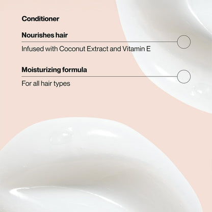 Suave Tropical Coconut Shampoo and Conditioner Set – Nourishing Formulas with Botanical Extract & Vitamin E, 22.5 oz Each (2-Piece) Avelisse