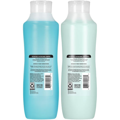 Suave Shampoo & Conditioner Set - Ocean Breeze, 22.5 oz Each (2-Piece Set) with Sea Algae Extract & Vitamin E Avelisse