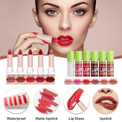 All In One Makeup Kit – Complete Travel Makeup Set for Women with Foundation, Eyeshadow Palette, Lipstick, Eyeliner, Mascara, Contour Stick & Cosmetic Brushes Avelisse