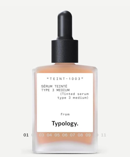 Typology Tinted Serum with Vitamin C, Squalane & Aloe Vera - Medium (Type 3) Avelisse