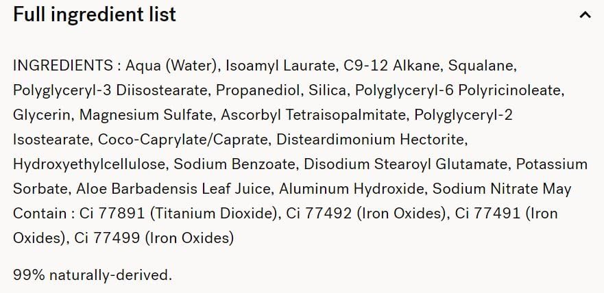 Typology Tinted Serum with Vitamin C, Squalane & Aloe Vera - Medium (Type 3) Avelisse