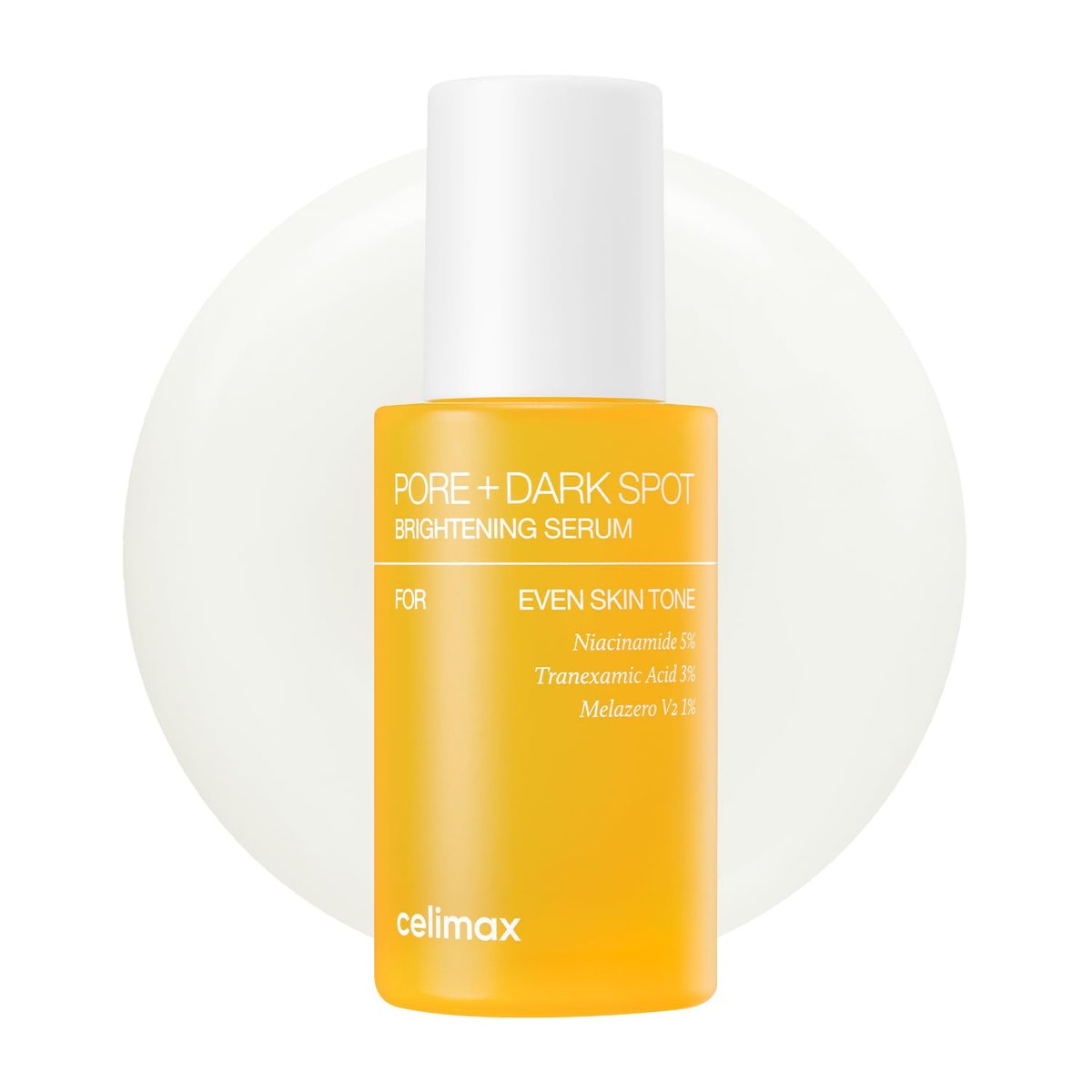 celimax Pore+Dark Spot Brightening Serum 30ml – Gel-like Pore Minimizer with Niacinamide & Tranexamic Acid for Sensitive Skin, Hyperpigmentation & Hydration Avelisse