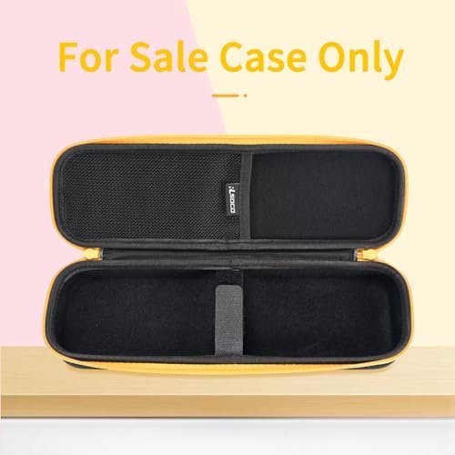 RLSOCO Hard Case for BaBylissPRO Nano Titanium & ghd Platinum+/Original/Gold Flat Iron Hair Straightener | Compact Design with YKK Zipper & Scratch Protection - Black (Case Only) - görsel 4