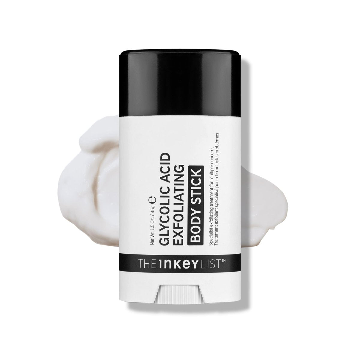 The INKEY List Glycolic Acid Exfoliating Body Stick – Deep Exfoliation for Rough, Bumpy Skin, Targets KP & Ingrown Hairs, Fragrance Free - görsel 1