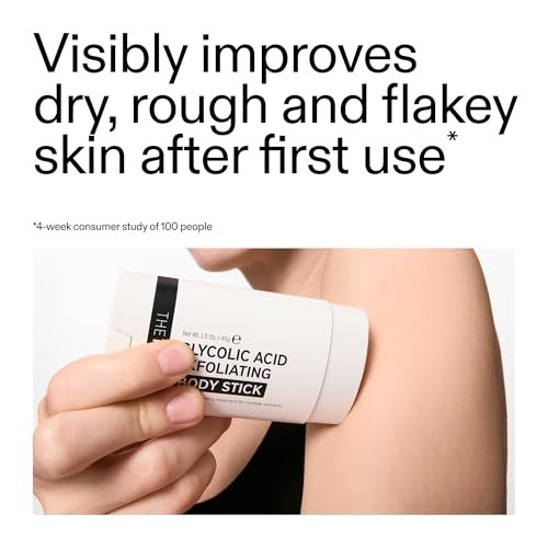 The INKEY List Glycolic Acid Exfoliating Body Stick – Deep Exfoliation for Rough, Bumpy Skin, Targets KP & Ingrown Hairs, Fragrance Free - görsel 6