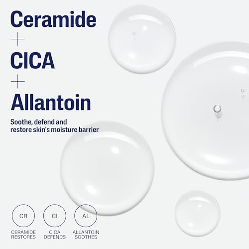 Cetaphil Ceramide Serum - Hydrates and Restores Skin Barrier, Formulated with Ceramides & Centella Asiatica, Designed for Sensitive Skin, Fragrance Free, Dermatologist Tested, 1 oz - görsel 8