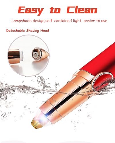 Reodolop Electric Eyebrow Razor – Rechargeable Painless Hair Remover for Women & Men