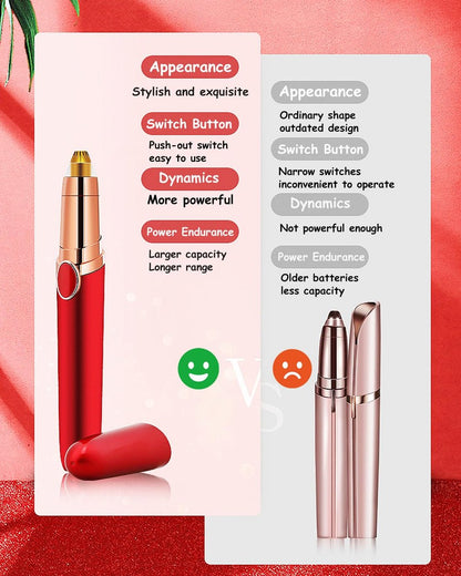 Reodolop Electric Eyebrow Razor – Rechargeable Painless Hair Remover for Women & Men