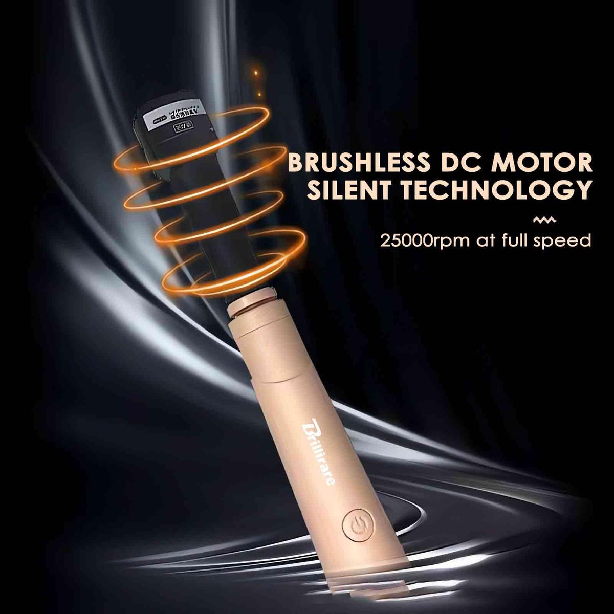 BRILLIRARE Electric Nail Lacquer Shaker - Pink, Nail Polish Mixer for Even Shaking, Time-Saving Handsfree Tool - görsel 15