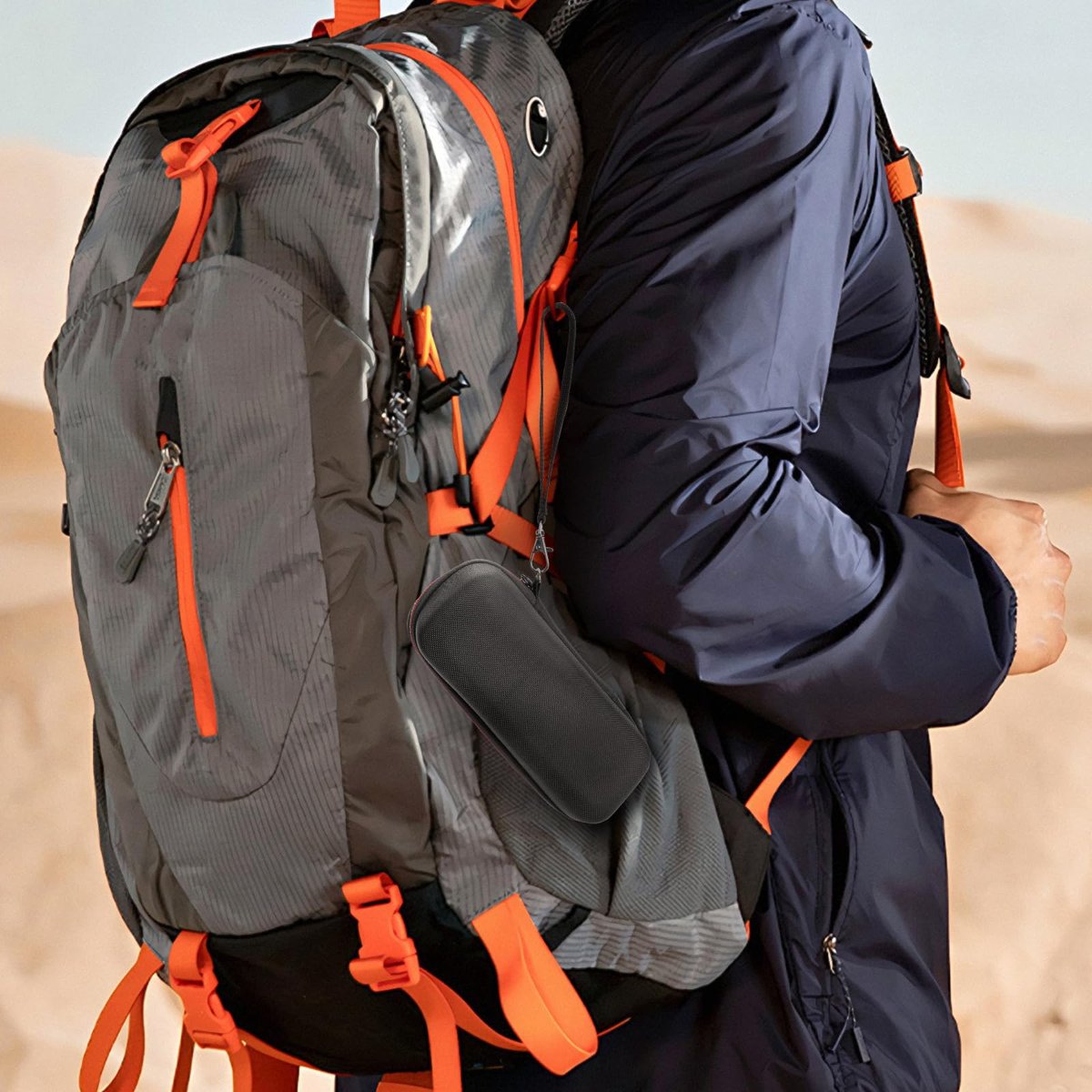 Linkidea Portable Razor Storage Case – EVA Travel Shaver Bag for QP2520, QP2530, QP2630 (Black) - görsel 11